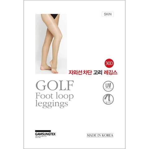 감성 30D 착압 골프 발걸이 스타킹